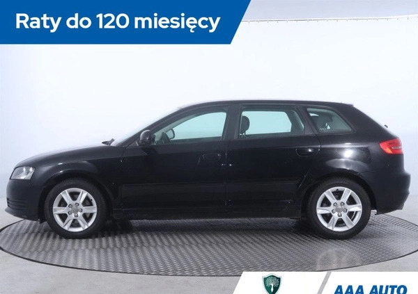 Audi A3 cena 33000 przebieg: 143813, rok produkcji 2009 z Małomice małe 211